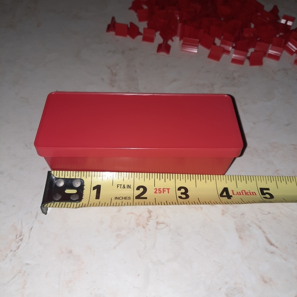 Castle Risk Vintage Game Replacement Pieces RED - Picture 5 of 7